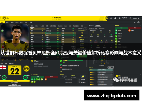 从世俱杯数据看贝林厄姆全能表现与关键价值解析比赛影响与战术意义